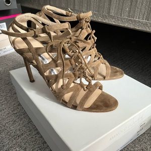 Manolo Blahnik suede heels